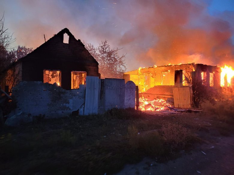 Обстрелы в Донецкой области