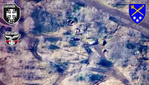 Украинские воины нанесли удар по полигону с вражеской техникой и живой силой в Запорожской области. ВИДЕО