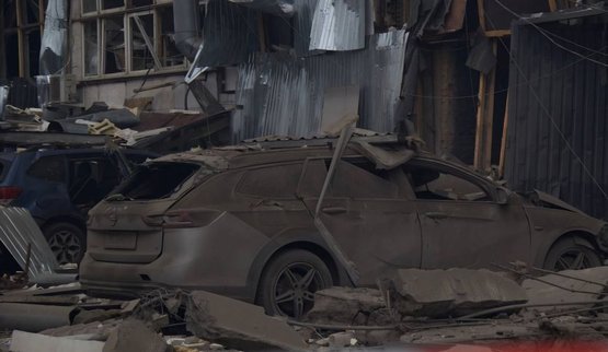 Dnipro after the shelling