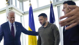 байден,макрон,зеленський
