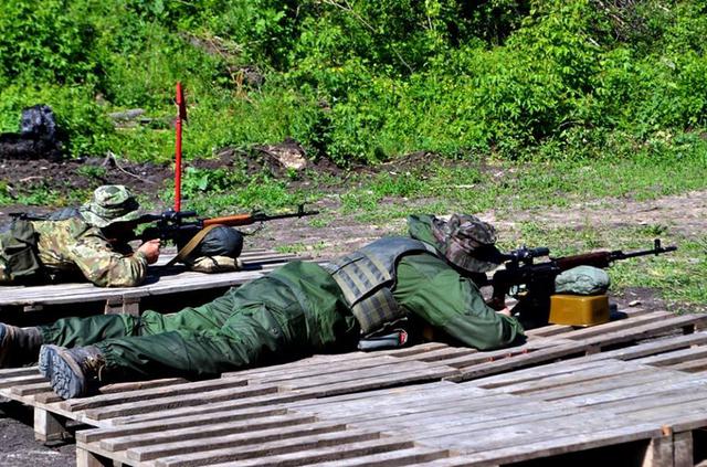 Соревнования военных снайперов прошли в зоне АТО 01
