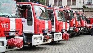 16 пожежних автомобілів отримали рятувальники ДСНС від Латвії. ФОТОрепортаж