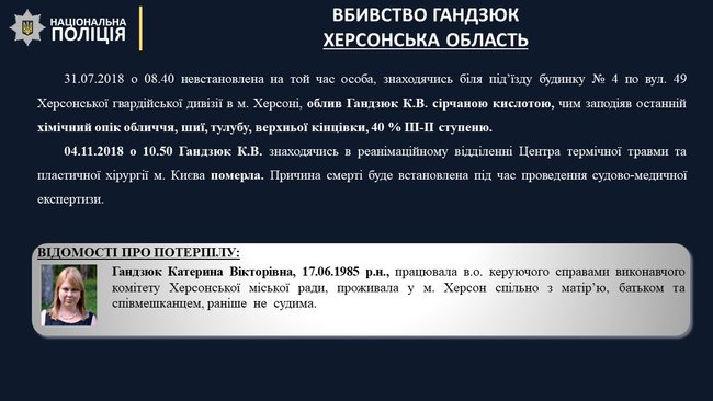 Князев об убийстве Гандзюк: Расследование полицией фактически завершено, получены все доказательства 01 Князев об убийстве Гандзюк: Расследование полицией фактически завершено, получены все доказательства 01