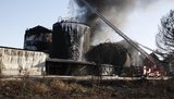 пожар пожарные нефтебаза тушение