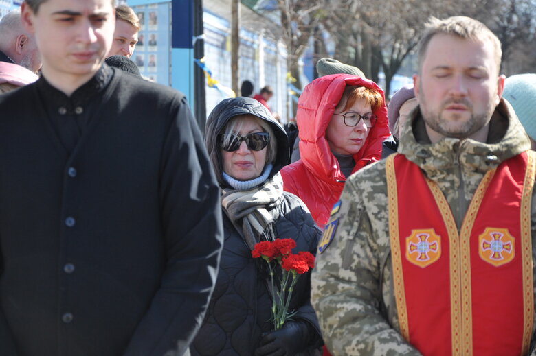 Memory of soldiers who died in war with Russian Federation since 2014 was commemorated in center of Kyiv 40