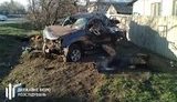 ДБР розслідує ДТП з участю прикордонника, в якій загинули двоє чоловіків, а ще двох госпіталізували з численними травмами. ФОТОрепортаж