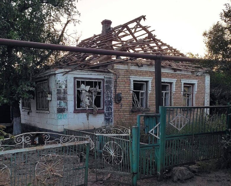 Ночью враг дважды обстрелял Мировскую громаду на Днепропетровщине 02