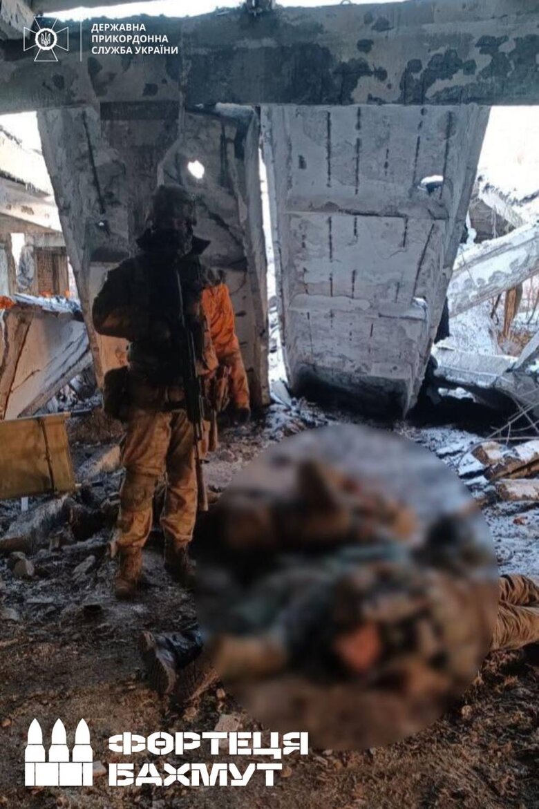 Пограничники захватили опорный пункт россиян под Бахмутом, - ГНСУ 01