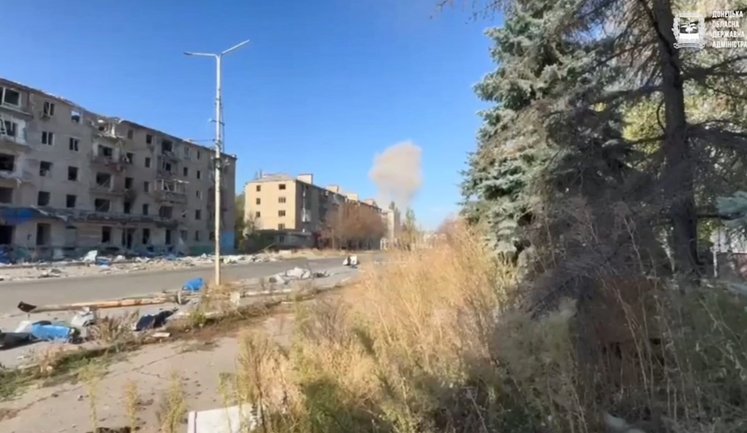 Росіяни атакували Костянтинівку: одна людина загинула, ще чотири поранені, пошкоджено Свято-Успенську церкву. ВIДЕО