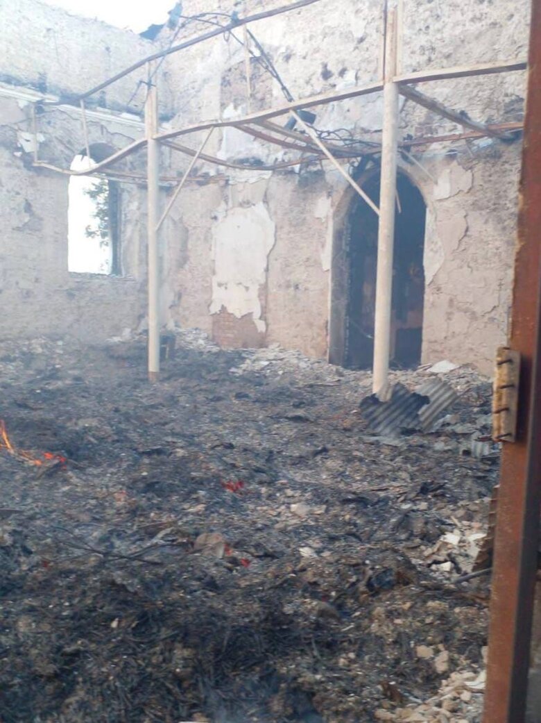 Окупанти завдали ударів дронами по храму на Херсонщині
