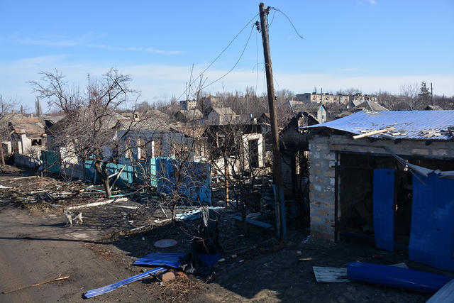 руины дебальцево