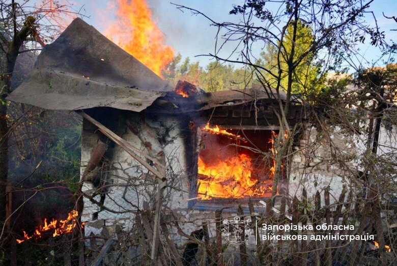 наслідки атаки на Запоріжжя