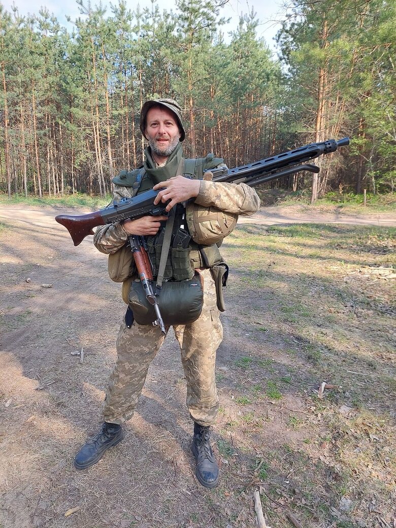 Артист балету Олександр Шаповал в ЗСУ