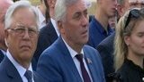 Глава запрещенной в Украине компартии Симоненко присутствовал на пресс-конференции Лукашенко. ВИДЕО