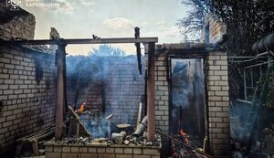 Russians attack Kupiansk with FPV drones: woman injured, fires break out. PHOTOS