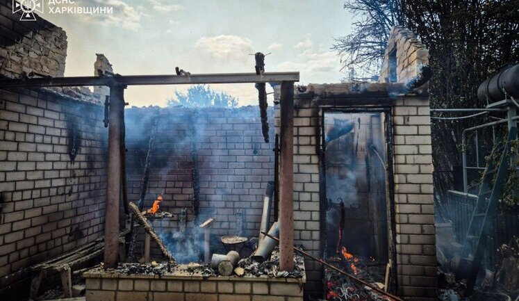 Russians attack Kupiansk with FPV drones: woman injured, fires break out. PHOTOS