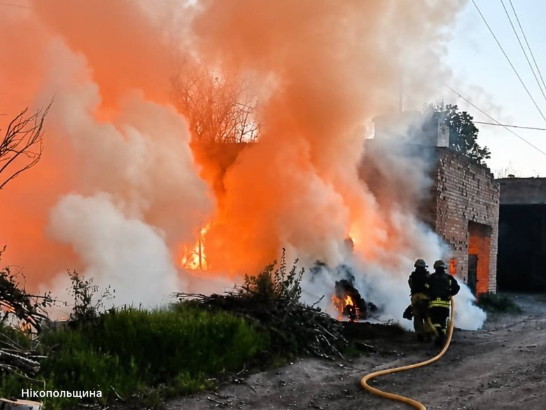 Обстріли Дніпропетровщини 8 травня