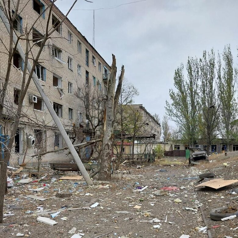 наслідки ворожих обстрілів Донеччини