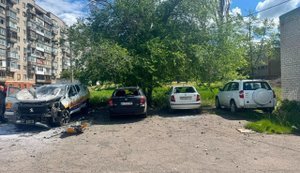 Российский FPV-дрон атаковал автомобиль службы гражданской защиты в Краматорске: есть раненый. ФОТО