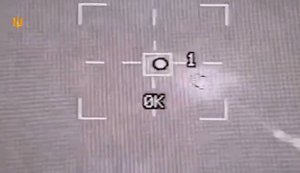 F-16 fighter jet shot down Russian Shahed with APWKS laser-guided missile. VIDEO