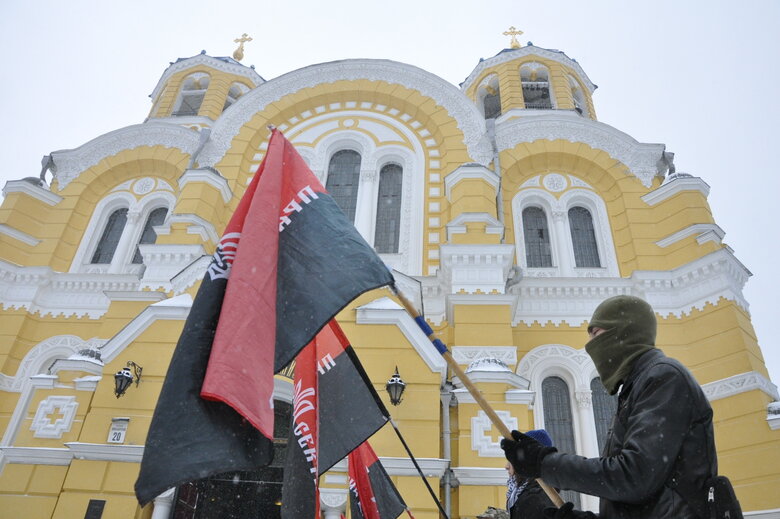Із колишнім речником Правого сектору Артемом Скоропадським попрощалися у Києві 20