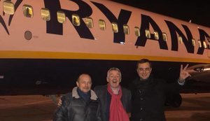 Глава лоукостера Ryanair О'Лири прибыл в Борисполь. ФОТО