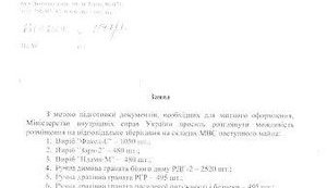 боеприпасы