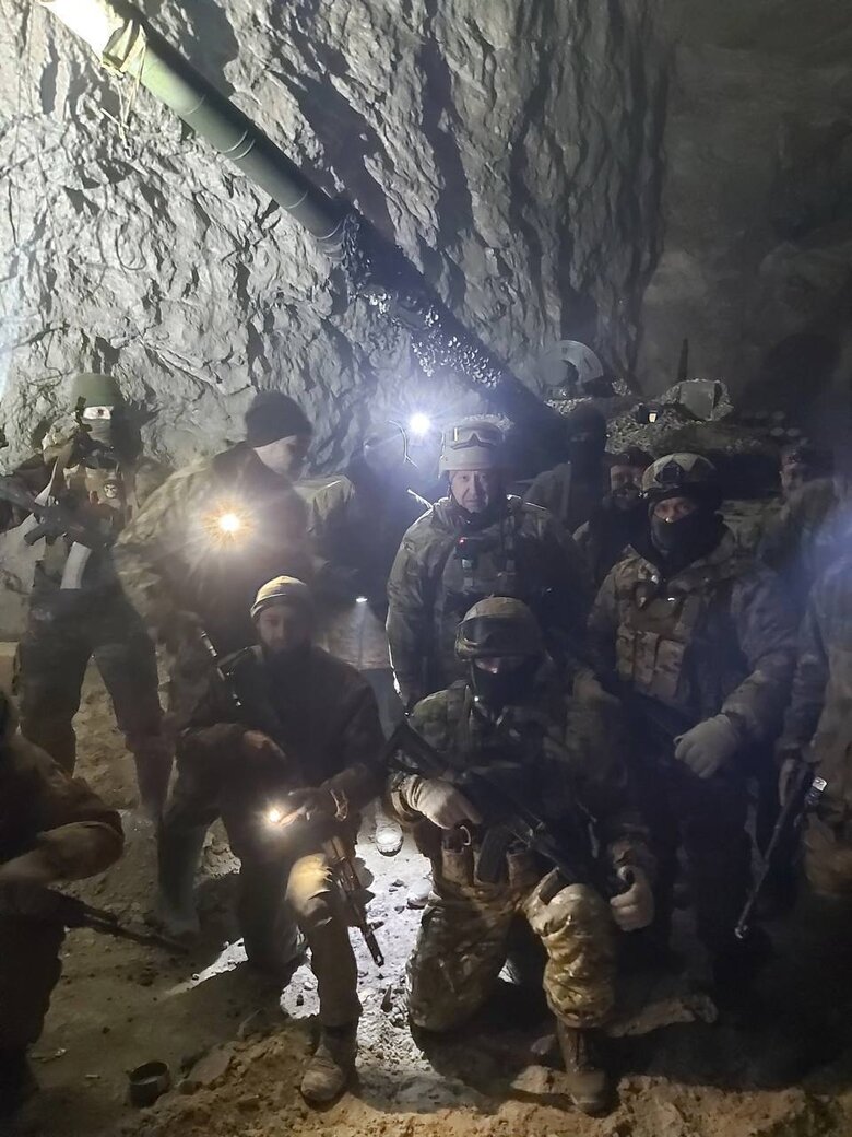 Пригожин опублікував знімки нібито з шахт Соледара. В ЗСУ спростували 01
