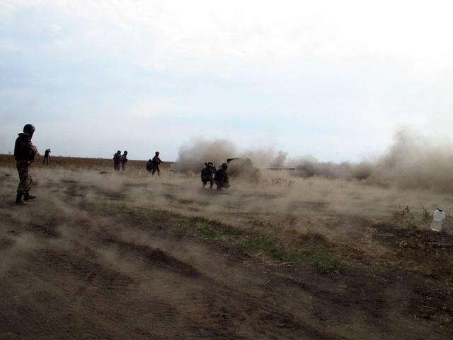 учения артиллеристы
