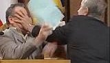 Депутаты КПУ и Партии регионов подрались из-за памятника Ленину. ВИДЕО.