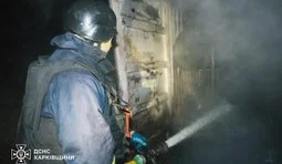 Kharkiv region after shelling