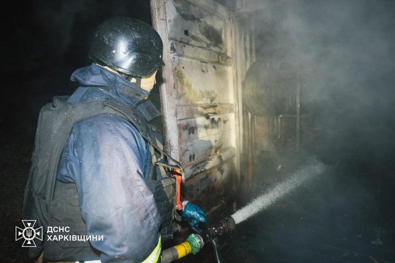 Харьковская область после обстрела