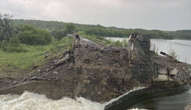 Russians blow up dams in territories where Ukrainian counter-offensive continues - Ministry of Defense