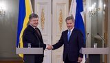 Порошенко привітав Нііністе з переобранням на пост президента Фінляндії