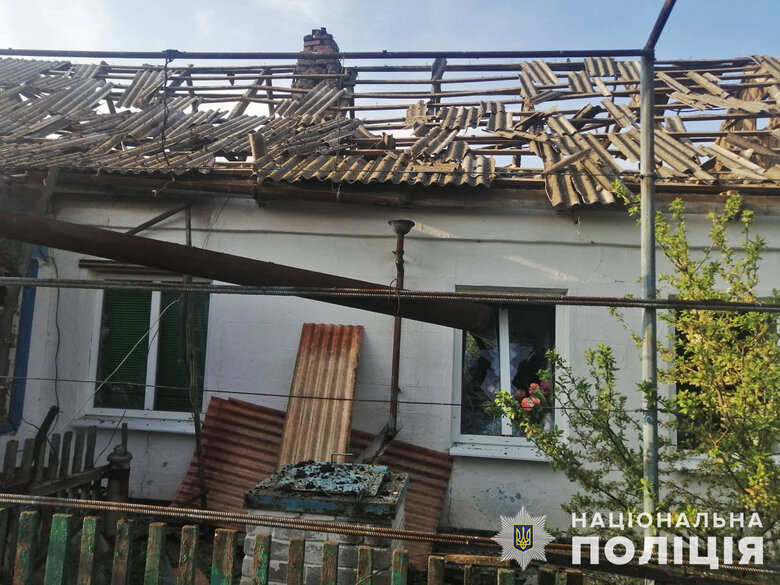 Consequences of enemy shelling of Zaporizhzhia region 09