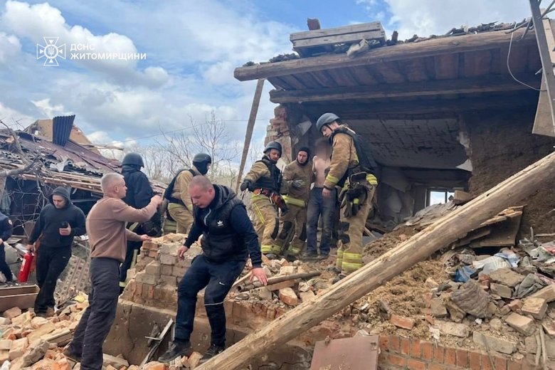 Обстріли Житомирщини