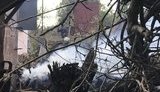 Терористи обстріляли населений пункт Водяне під Маріуполем, залишивши спалені будинки місцевих мешканців та вбитих домашніх тварин. ФОТОрепортаж