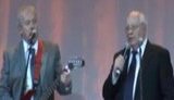 Горбачев на своем юбилее спел с Макаревичем "Темную ночь". ВИДЕО.