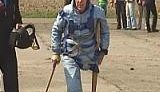 Одноногий 87-летний ветеран совершил прыжок с парашютом. ВИДЕО.