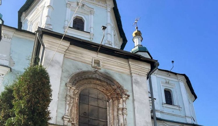 Російський безпілотник влучив у Свято-Воскресенський кафедральний собор в центрі Сум. ФОТО
