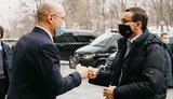 Моравецкий прибыл с визитом в Киев. ФОТОрепортаж