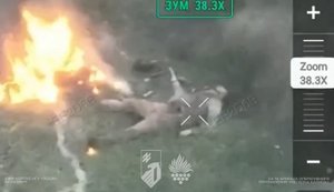 Оккупант увидел дрон и замер, а бойцы 14-й бригады "Червона Калина" - ликвидировали. ВИДЕО