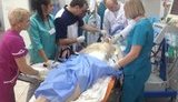 Один из раненых сегодня возле Крымского воинов эвакуирован в Днепр, врачи борются за его жизнь. ФОТО