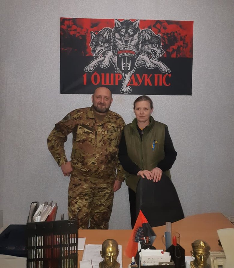 Представники Міністерства у справах ветеранів відвідали одну з баз Правого сектору на Донеччині: обговорили питання співпраці 01 Представники Міністерства у справах ветеранів відвідали одну з баз Правого сектору на Донеччині: обговорили питання співпраці 01