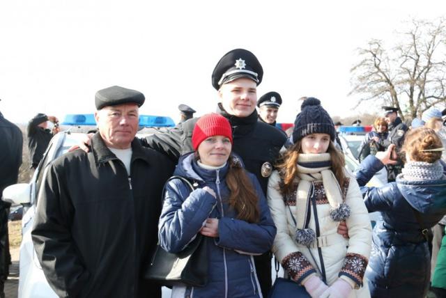 чернигов полиция присяга патрульная патрульные