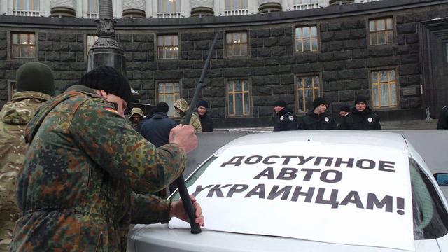 протест пикет растаможка автомобиль