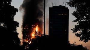пожар лондон