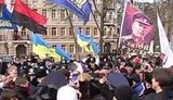 "С нами пришли боксеры", - драка пророссийской молодежи и националистов в Одессе. ВИДЕО