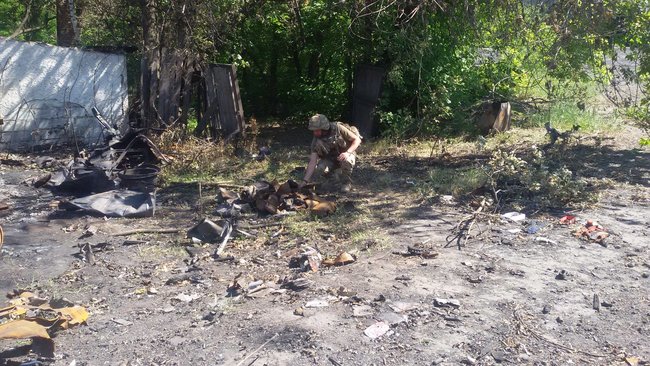 Військовослужбовці ООС розмінували місцевість навколо села Південне 09