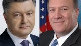 Порошенко провів розмову з Помпео - сторони обговорили "Північний потік-2", посилення санкцій проти РФ і звільнення українських заручників у Росії